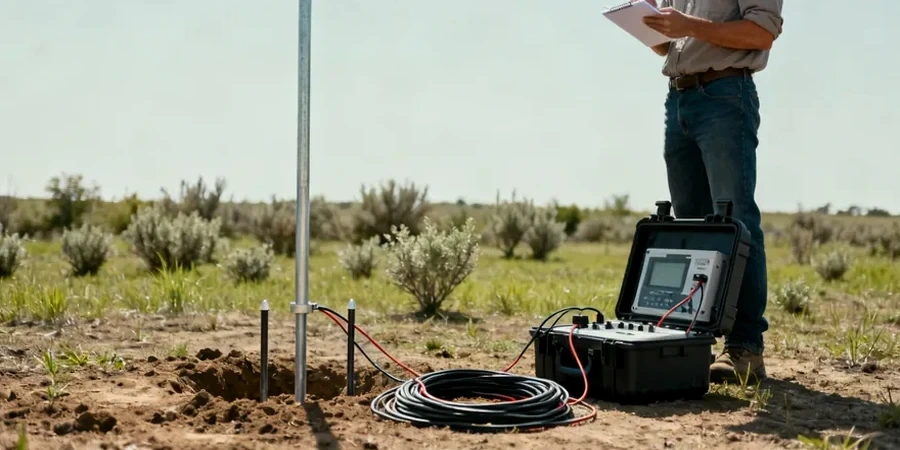 Electrical Resistivity Testing (VES) in Richmond Virginia | Deep Soil Profiling